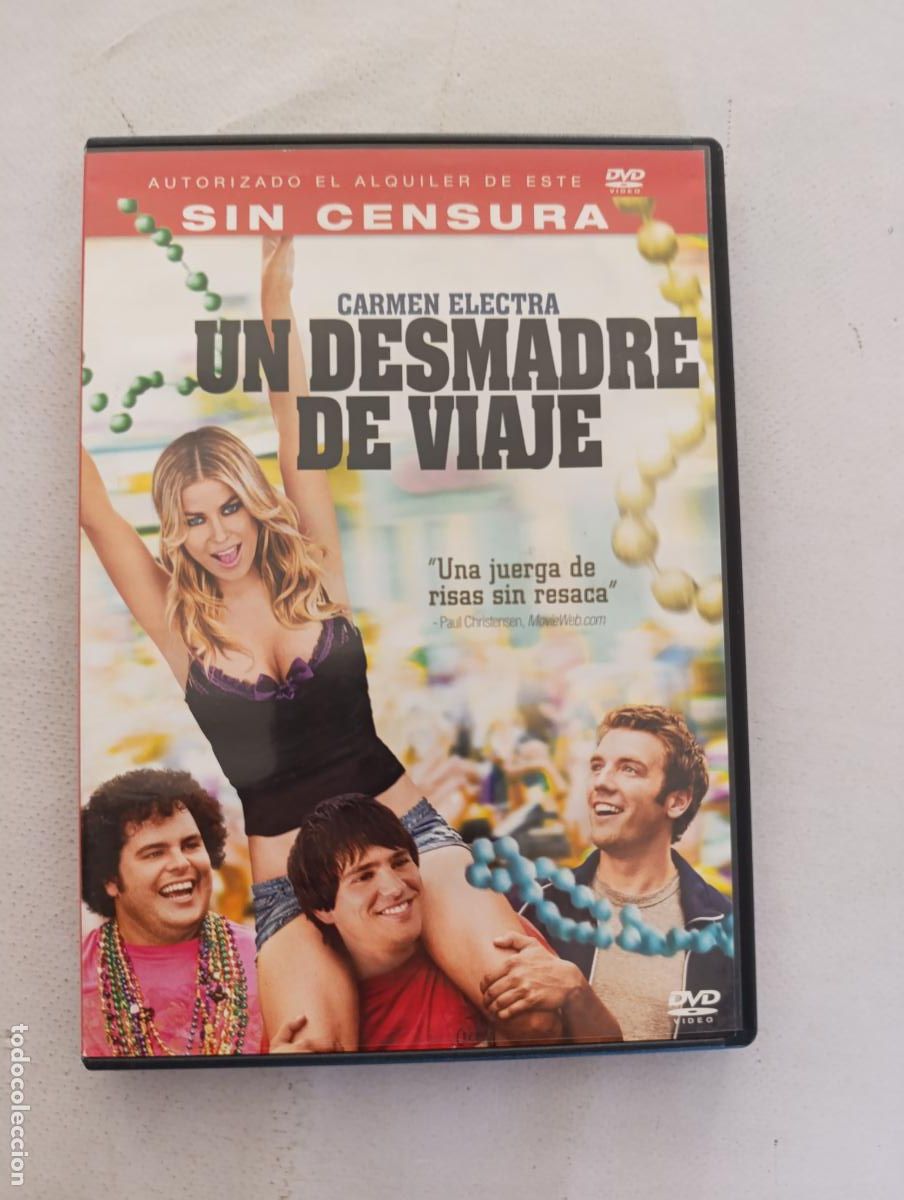 Cine: DVD UN DESMADRE DE VIAJE - CARMEN ELECTRA - LEER DESCRIPCION (071)
