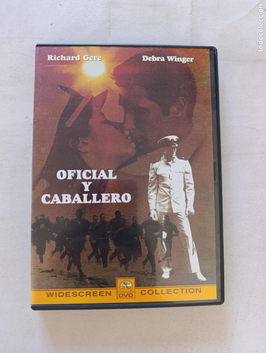 Cine: DVD OFICIAL Y CABALLERO - RICHARD GERE, DEBRA WINGER (110)