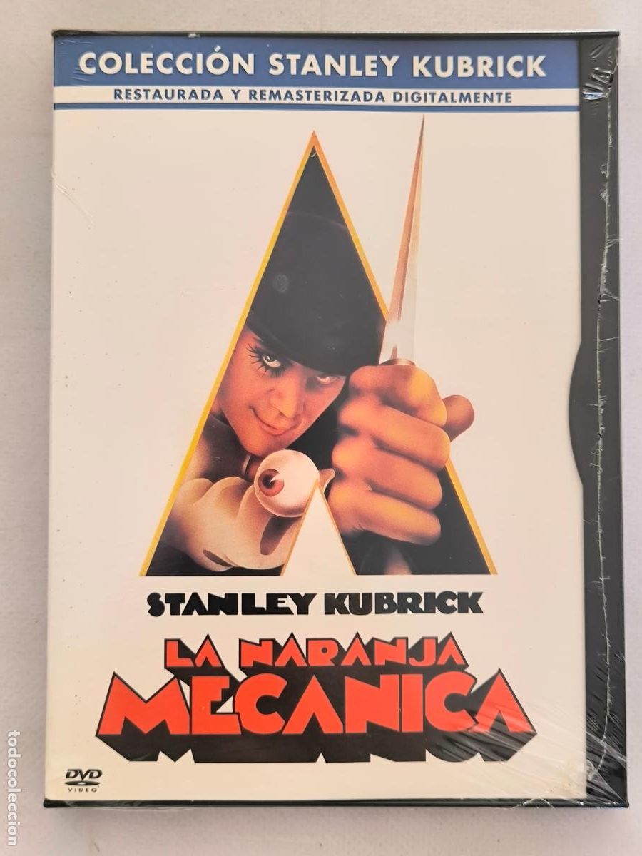 Cine: DVD LA NARANJA MECANICA - STANLEY KUBRICK - NUEVO, PRECINTADO (032)