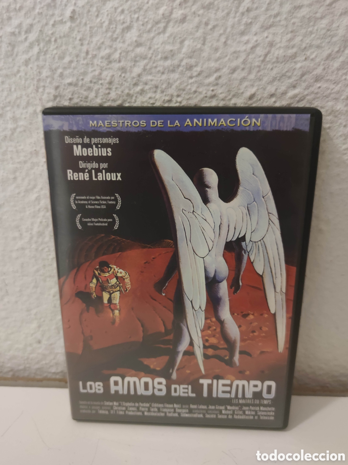 Cinema: Dvd - Los amos del tiempo - Les Ma&icirc;tres du temps (Time Masters) - Ren&eacute; Laloux - Dise&ntilde;os de Moebius