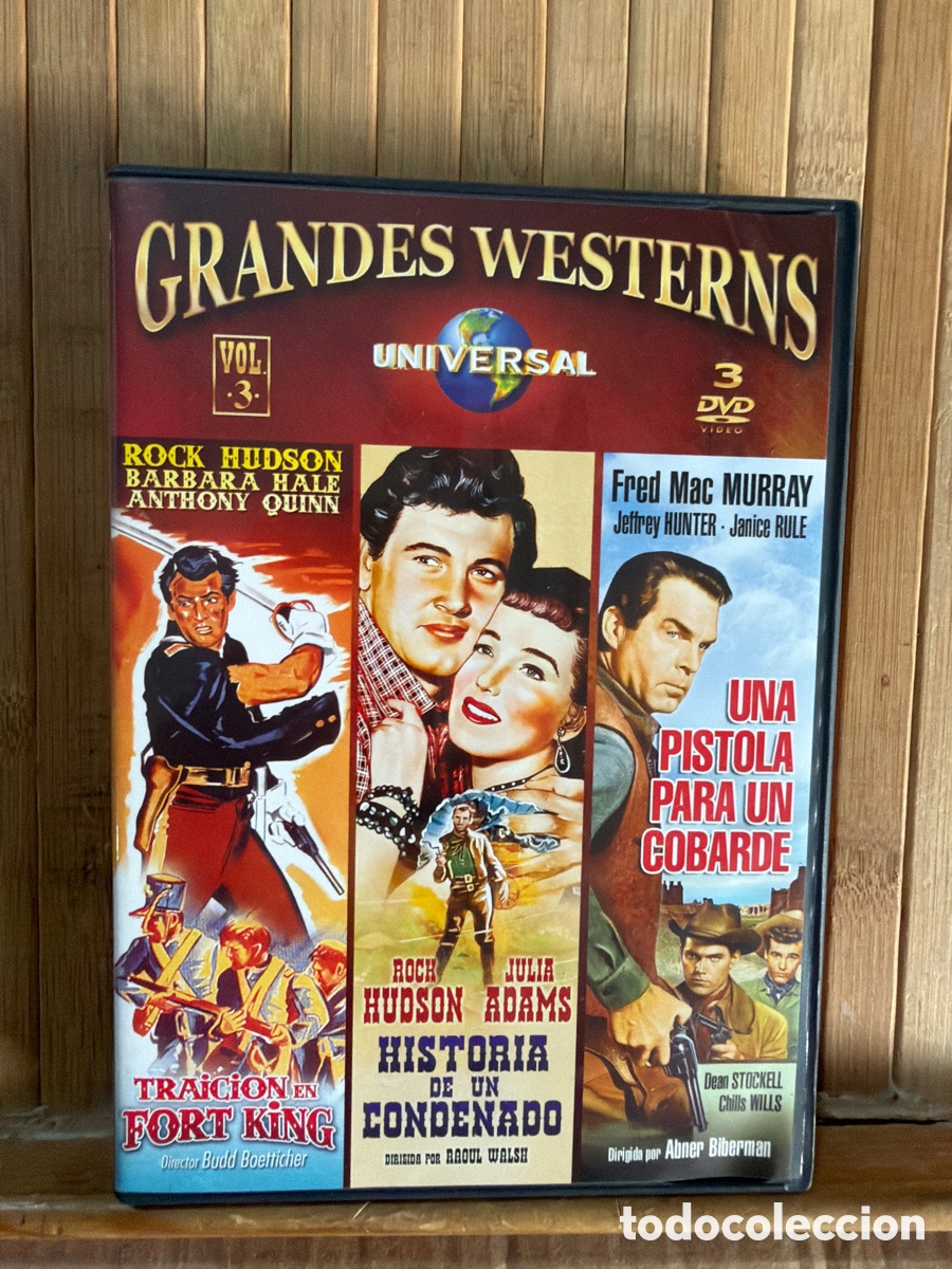 Cine: Grandes Westerns ( Vol.3 ) DVD SEMINUEVO