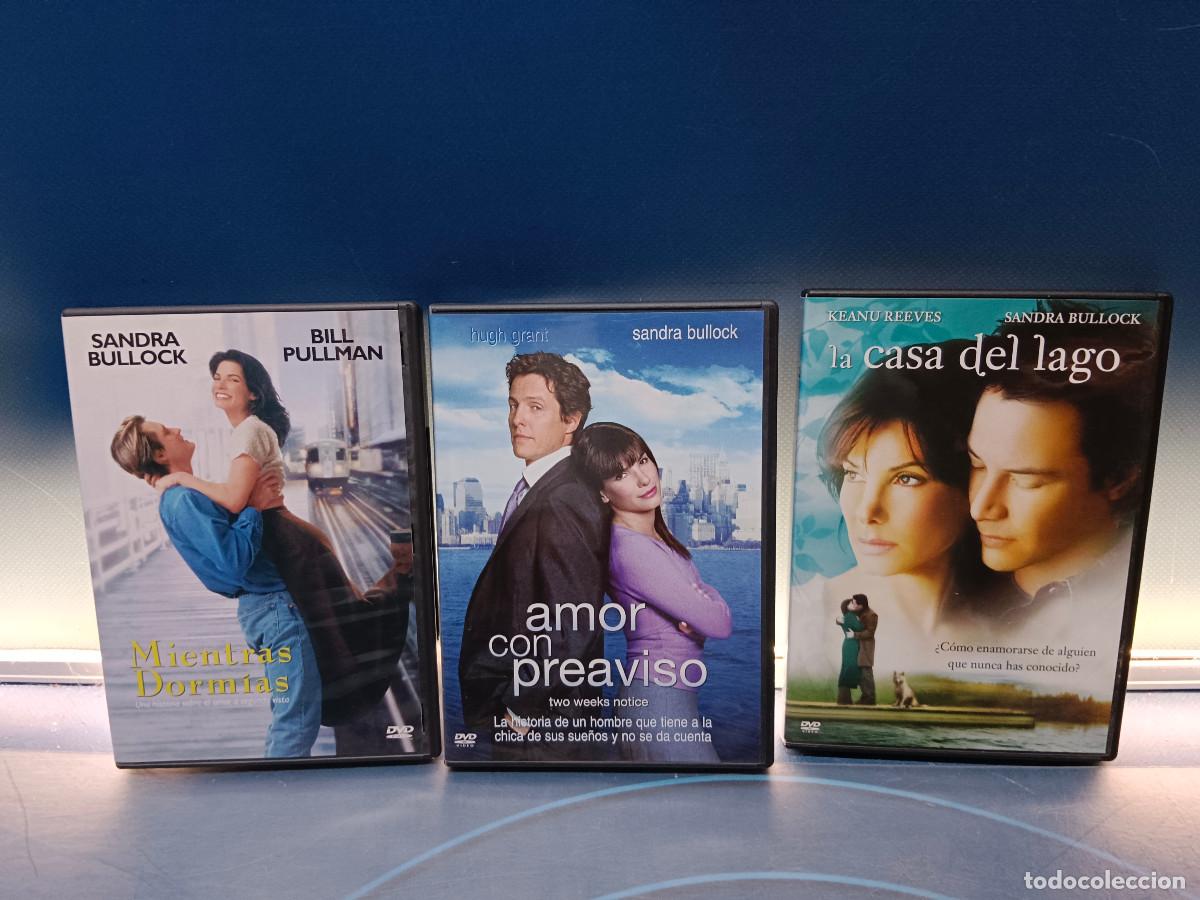 Cine: 3 peliculas DVD especial sandra Bullock