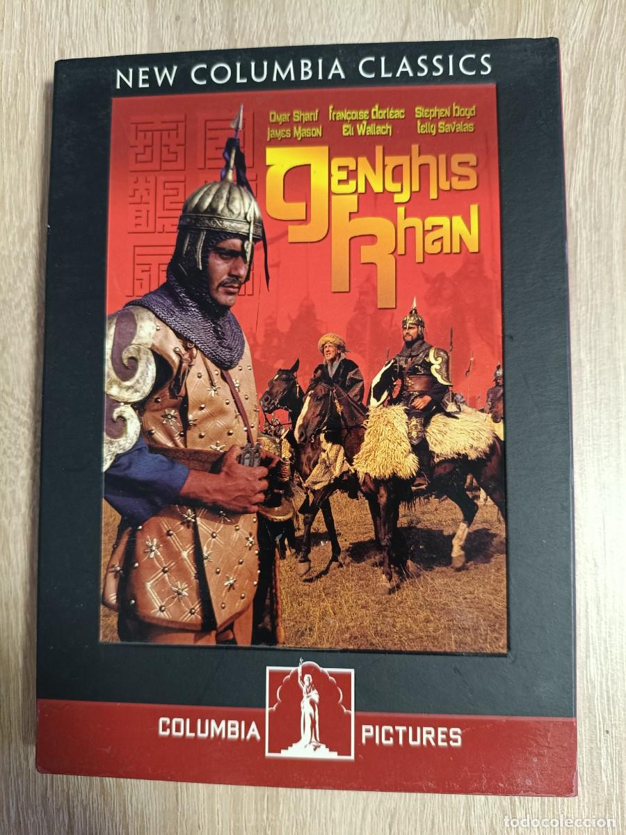 Cine: DVD - GENGHIS KHAN - Omar Sharif, Eli Wallach, Stephen Boyd, Henry Levin - AVENTURAS SIGLO XIII