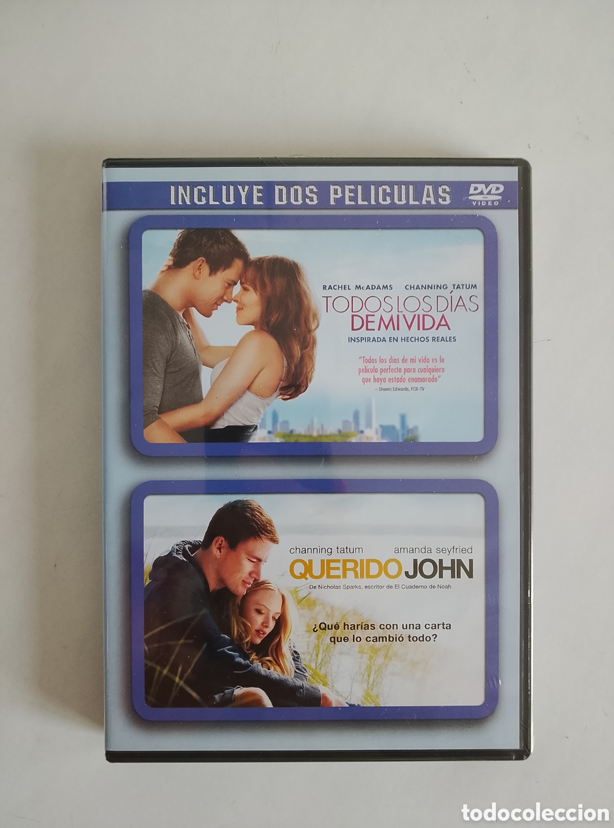 Cine: PACK 2 PELICULA DVD TODOS LOS DIAS DE MI VIDA/QUERIDO JOHN (2 DISCOS) SIN ABRIR PRECINTADA