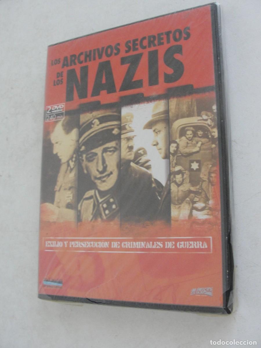 Cine: DVD 2&ordf; GUERRA MUNDIAL - ARCHIVOS SECRETOS DE LOS NAZIS - 4 DOCUMENTALES EN 2 DVD&acute;S - BORMAN MENGELE
