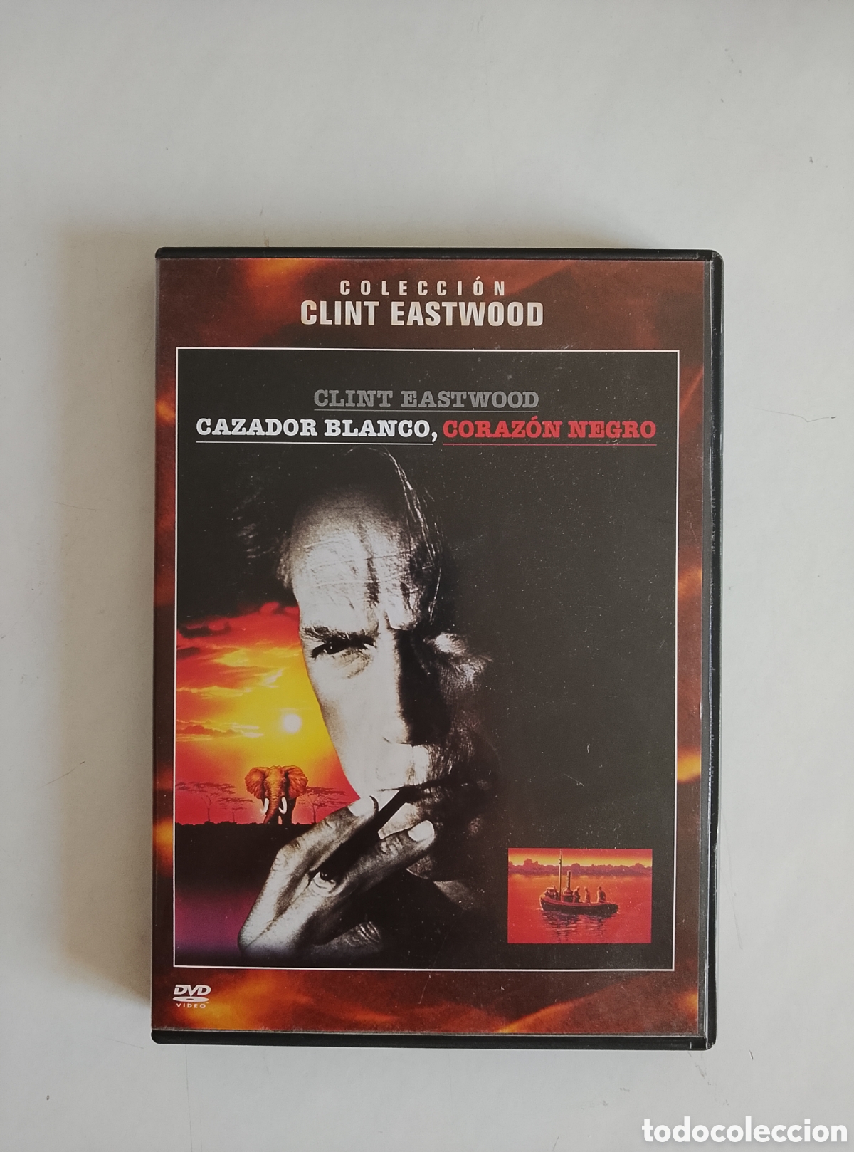 Cine: PELICULA DVD CAZADOR BLANCO,CORAZ&Oacute;N NEGRO