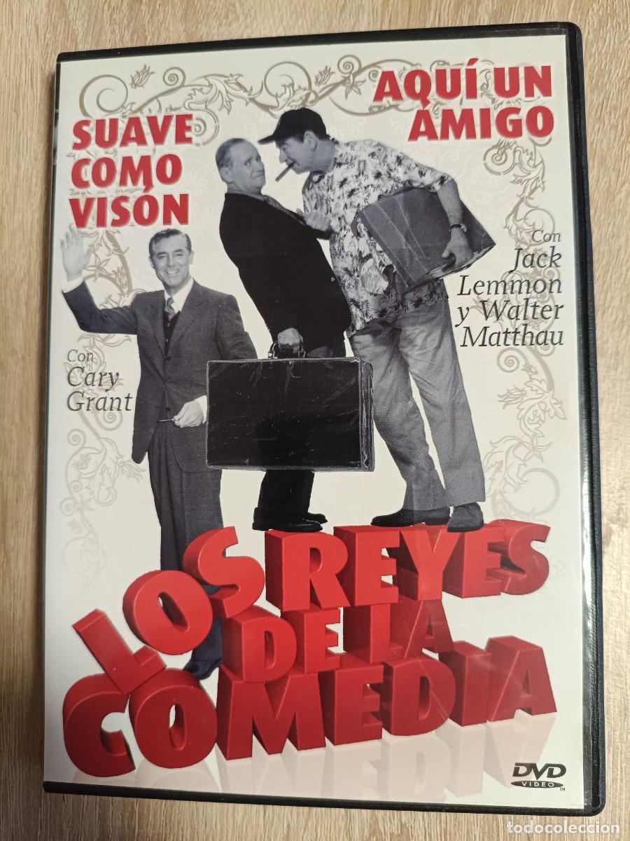 Cine: DVD - LOS REYES DE LA COMEDIA - SUAVE COMO VISON + AQU&Iacute; UN AMIGO - Cary Grant, Jack Lemmon