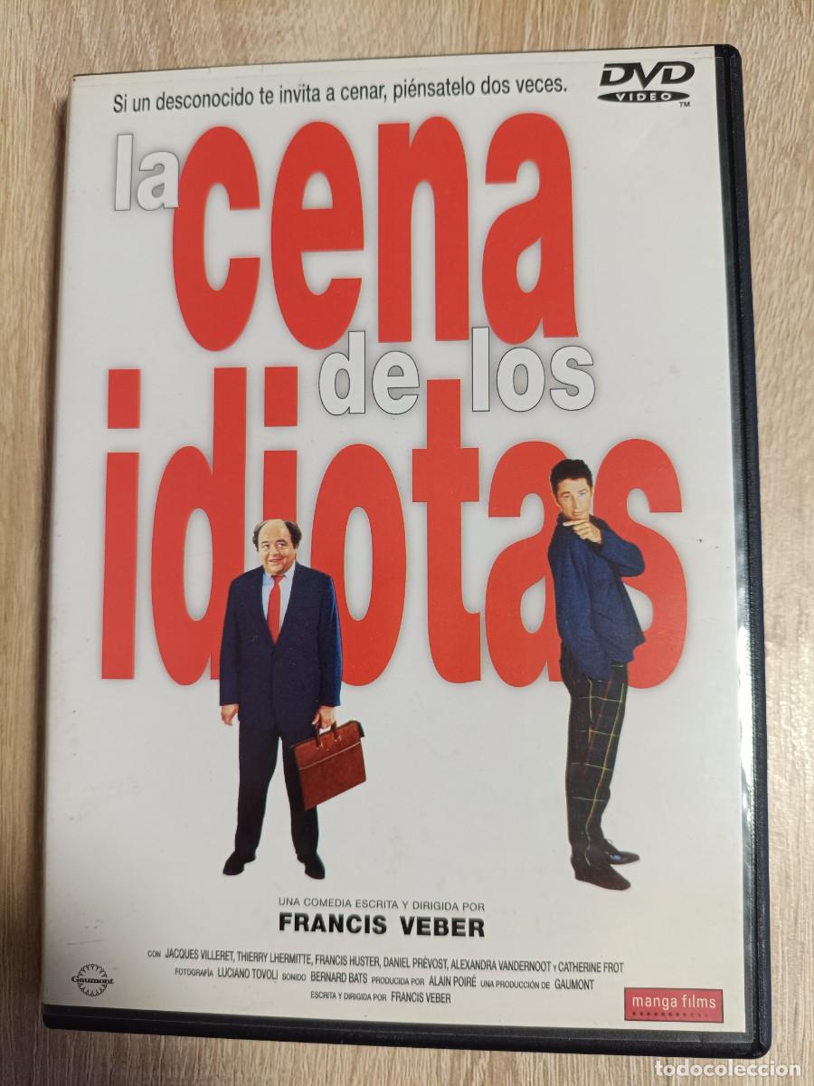 Cine: DVD - LA CENA DE LOS IDOTAS - Thierry Lhermitte, Jacques Villeret, Francis Veber - COMEDIA
