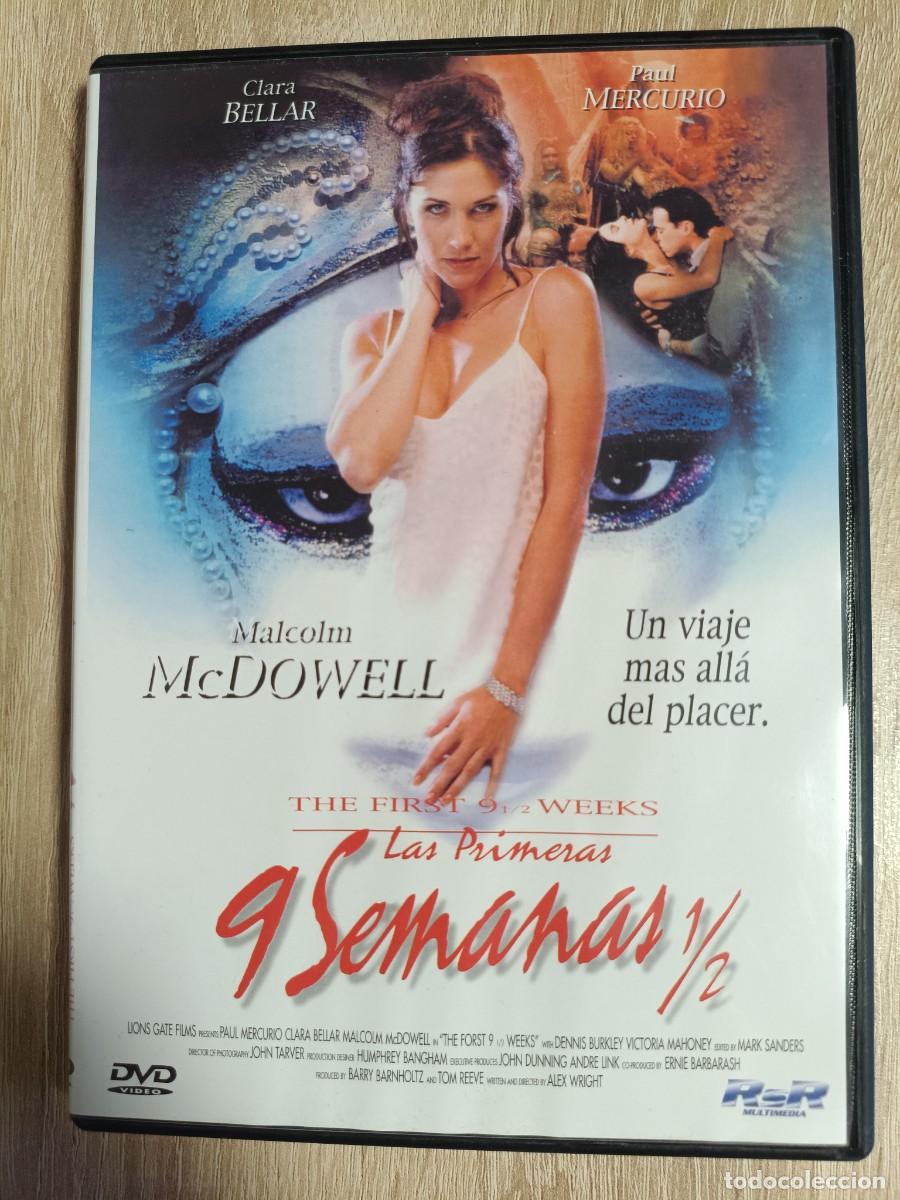 Cine: DVD - LAS PRIMERAS 9 SEMANAS 1/2 - Malcolm McDowell, Clara Bellar, Paul Mercurio - THRILLER