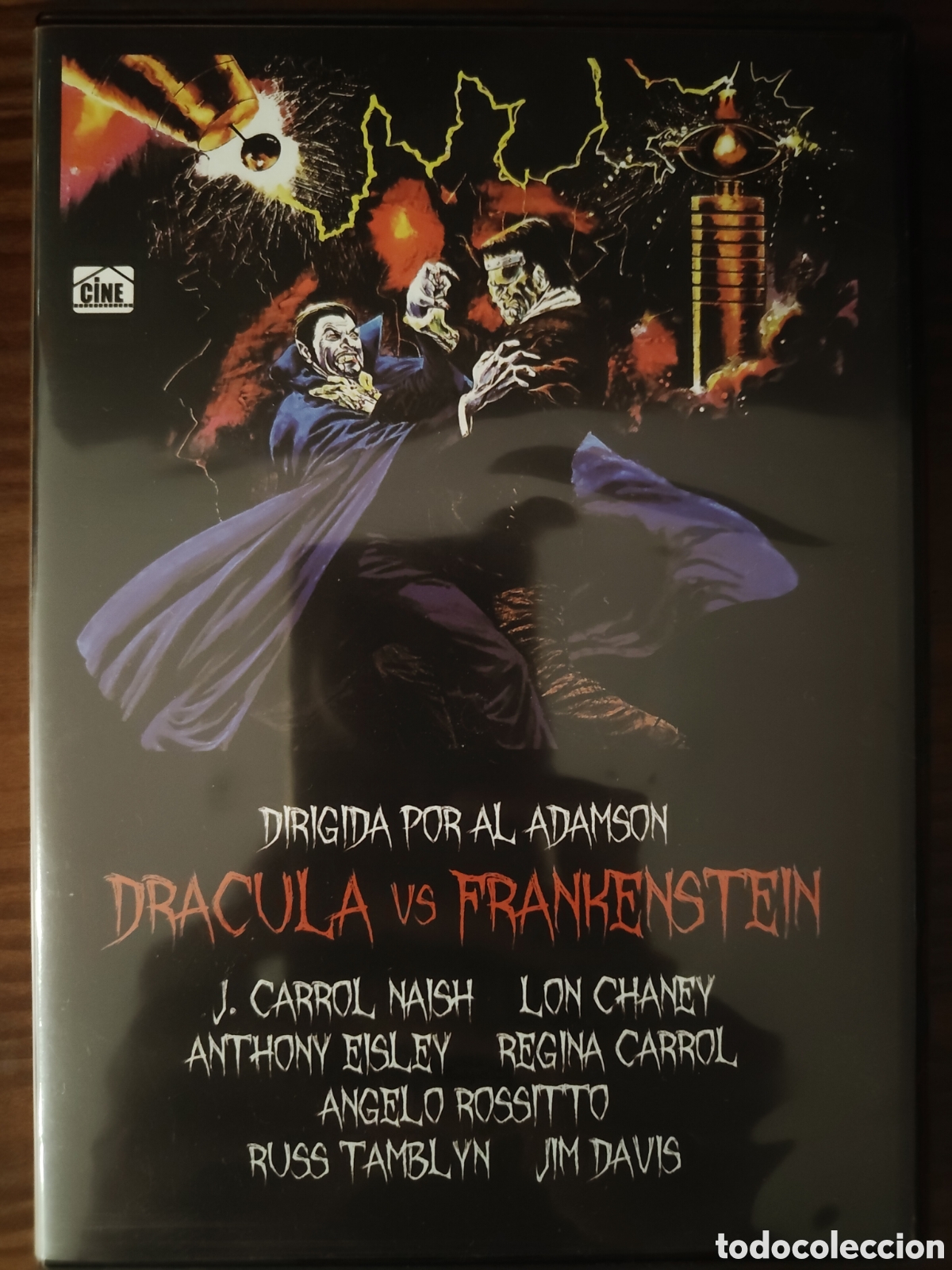 Cine: Dr&aacute;cula vs Frankenstein. Dvd