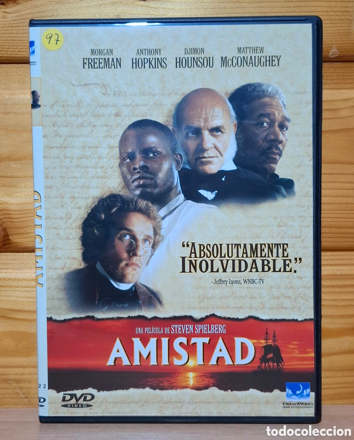 Cine: DVD Amistad Anthony Hopkins