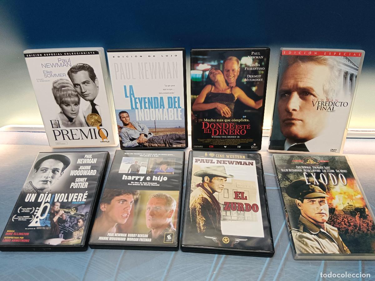 Cine: 8 Pel&iacute;culas DVD Paul Newman (Colecci&oacute;n)