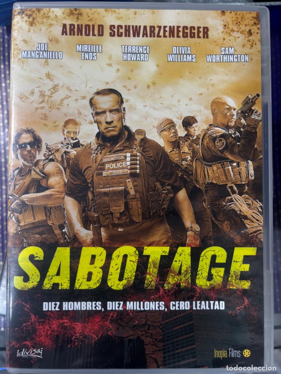 Cine: SABOTAGE - ARNOLD SCHWARZENEGGER - (Pelicula dvd)