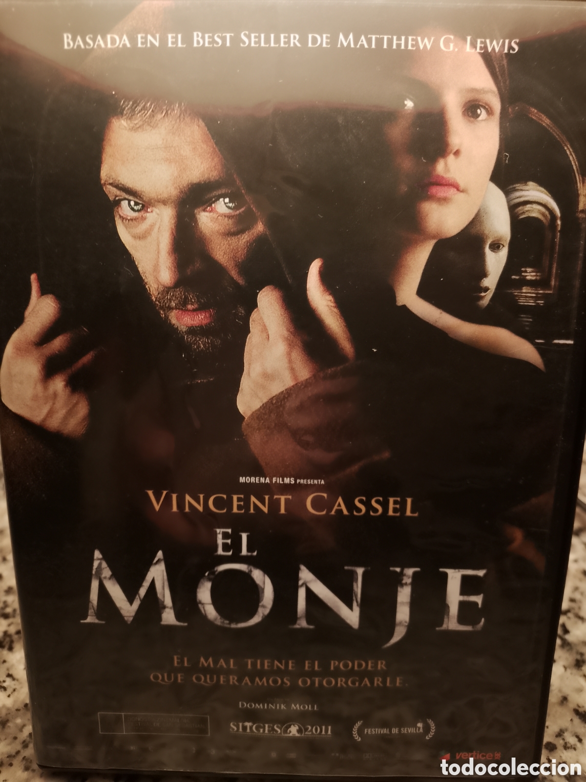 Cine: EL MONJE - VINCENT CASSEL - DVD