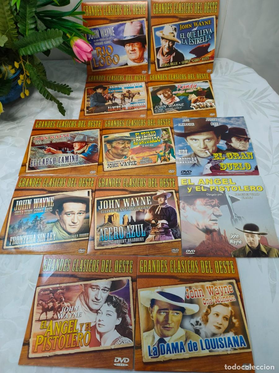 Cine: 12 LOTE DVD OESTE, WESTERN ➕ OTROS REGALOS
