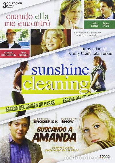 Cine: Pack: Buscando a Amanda + Sunshine Cleaning + Cuando ella me encontr&oacute;- 8435153736841