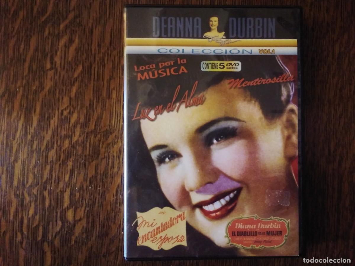 Cinema: DEANNA DURBIN (5 DVD'S)/ ENV&Iacute;O ORDINARIO GRATIS, SE PAGA AL RECIBIR