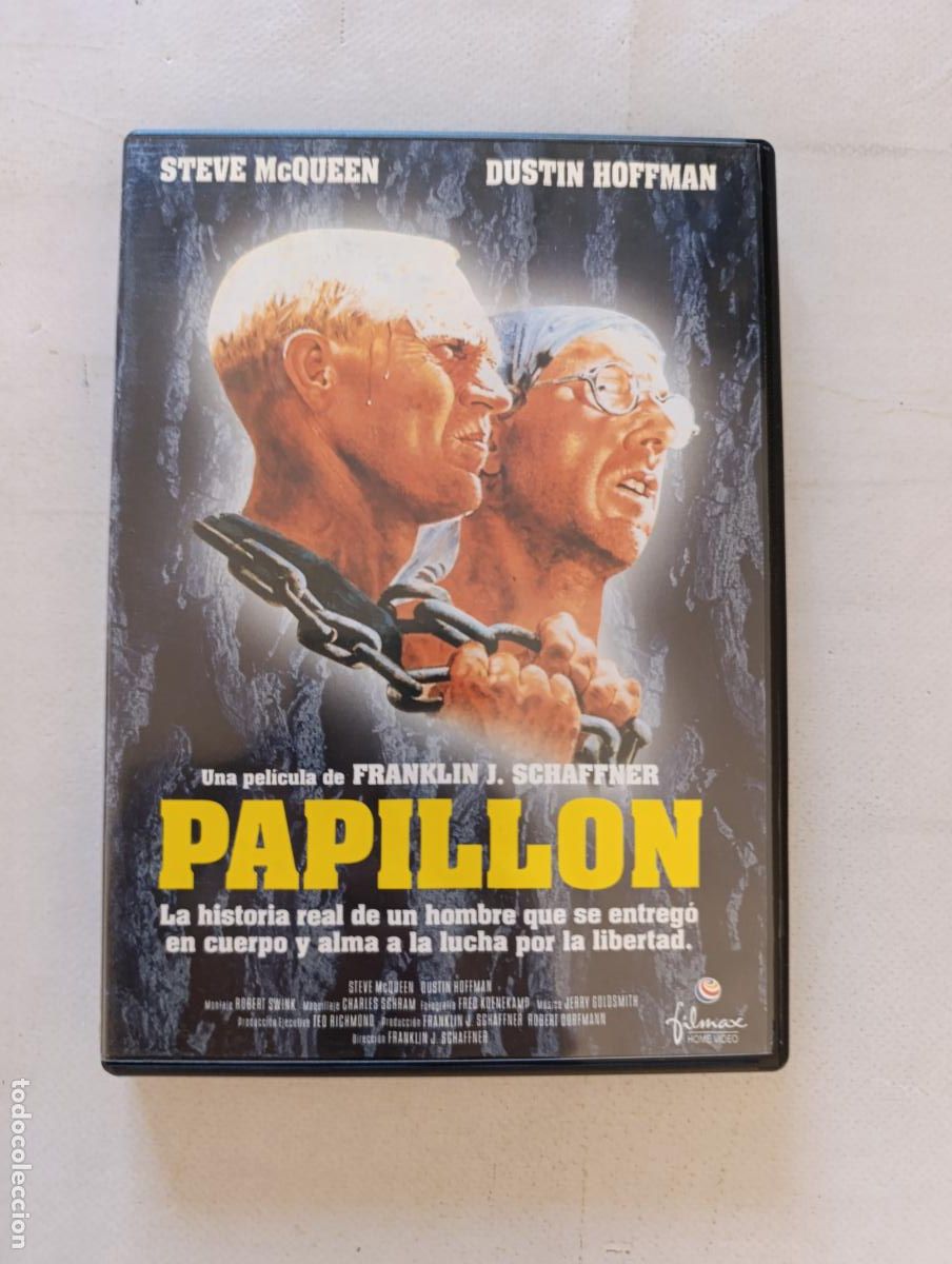 Cine: DVD PAPILLON - STEVE MCQUEEN, DUSTIN HOFFMAN (146)
