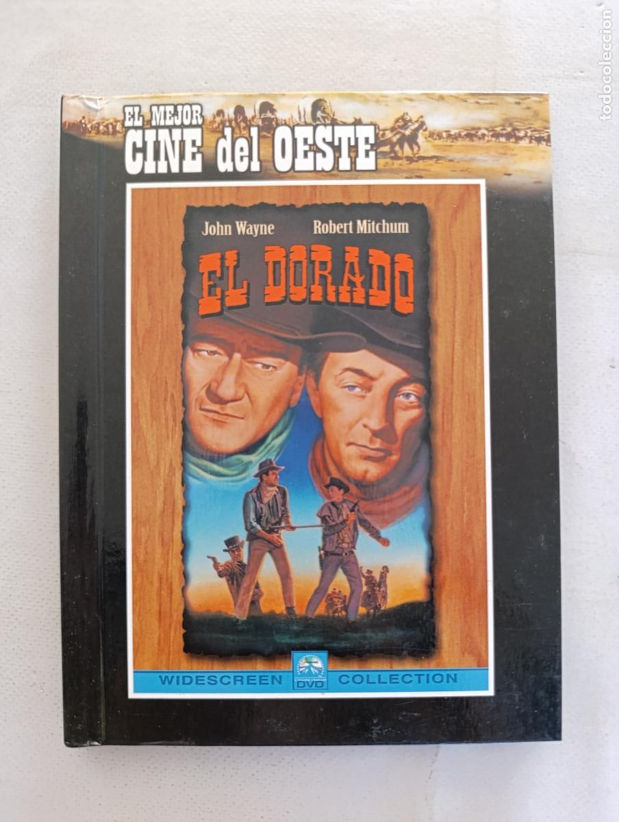 Cinema: DVD + LIBRO EL DORADO - JOHN WAYNE, ROBERT MITCHUM (5S)