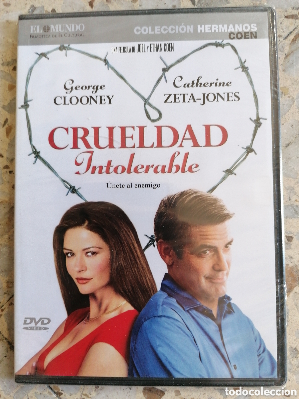 Cin&eacute;ma: DVD CRUELDAD INTOLERABLE GEORGE CLOONEY CATHERINE ZETA JONES CAJA FINA SLIM NUEVA PRECINTADA