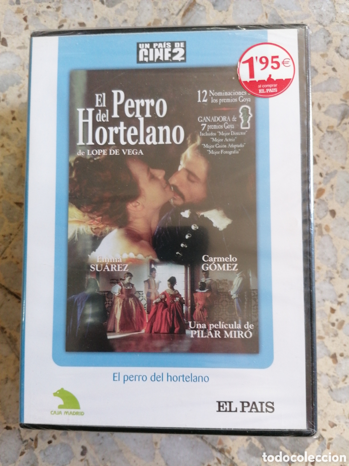 Kino: DVD EL PERRO DEL HORTELANO PILAR MIRO NUEVA PRECINTADA