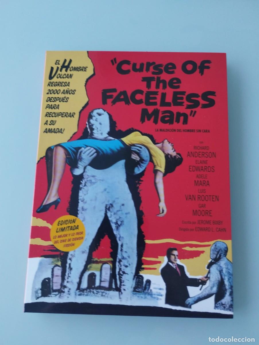 Cinema: DVD The curse of the faceless man de Edward L. Cahn edici&oacute;n limitada con libreto de L'Atelier