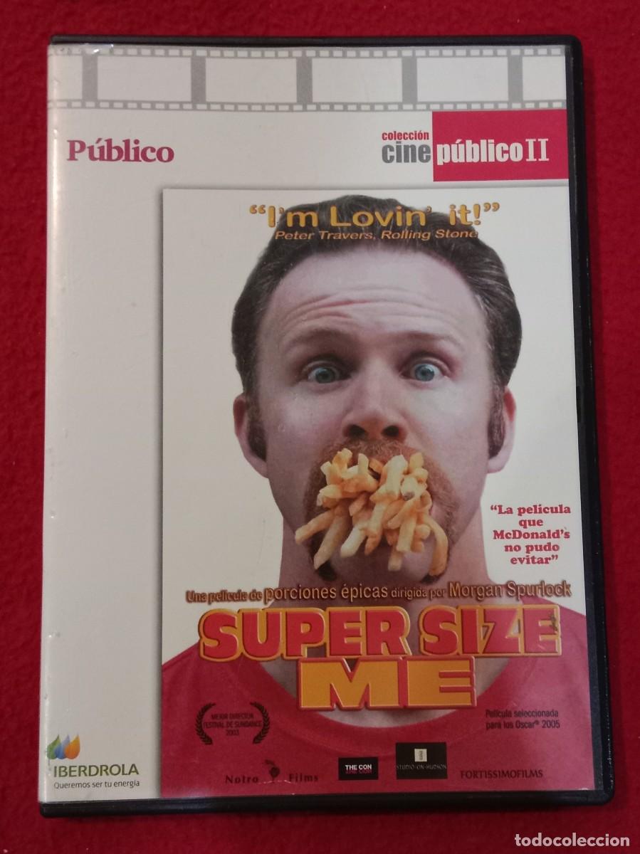 Cine: Super Size Me - Pel&iacute;cula DVD - Comedia - Caja Slim