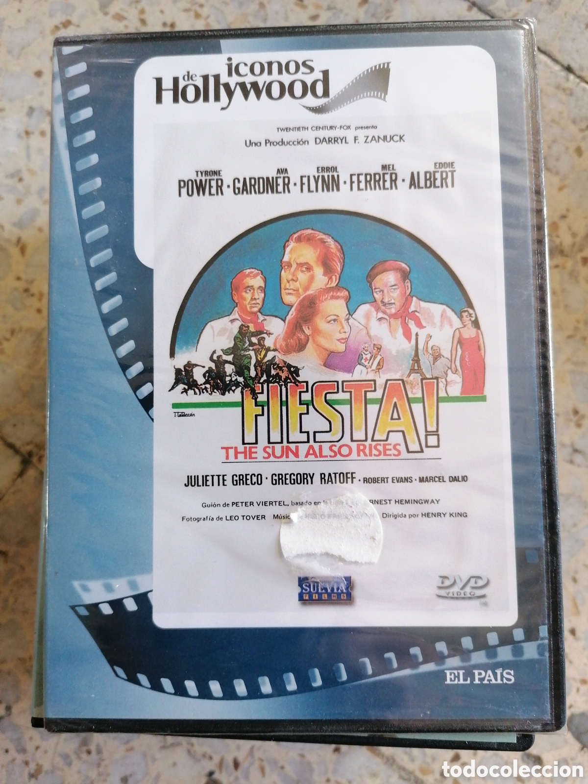 Kino: DVD FIESTA NUEVA PRECINTADA TYRONE POWER AVA GARDNER CAJA FINA SLIM