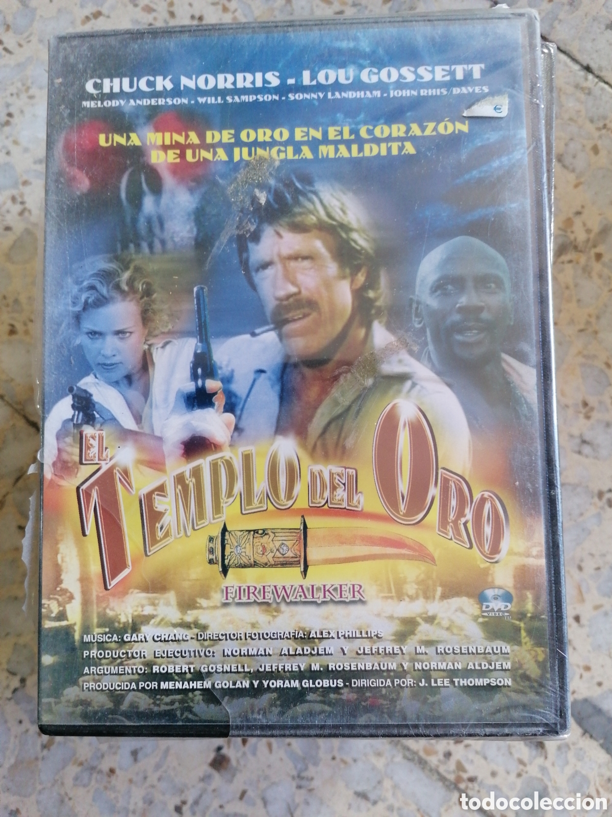 Cinema: DVD EL TEMPLO DE ORO NUEVA PRECINTADA CHUCK NORRIS