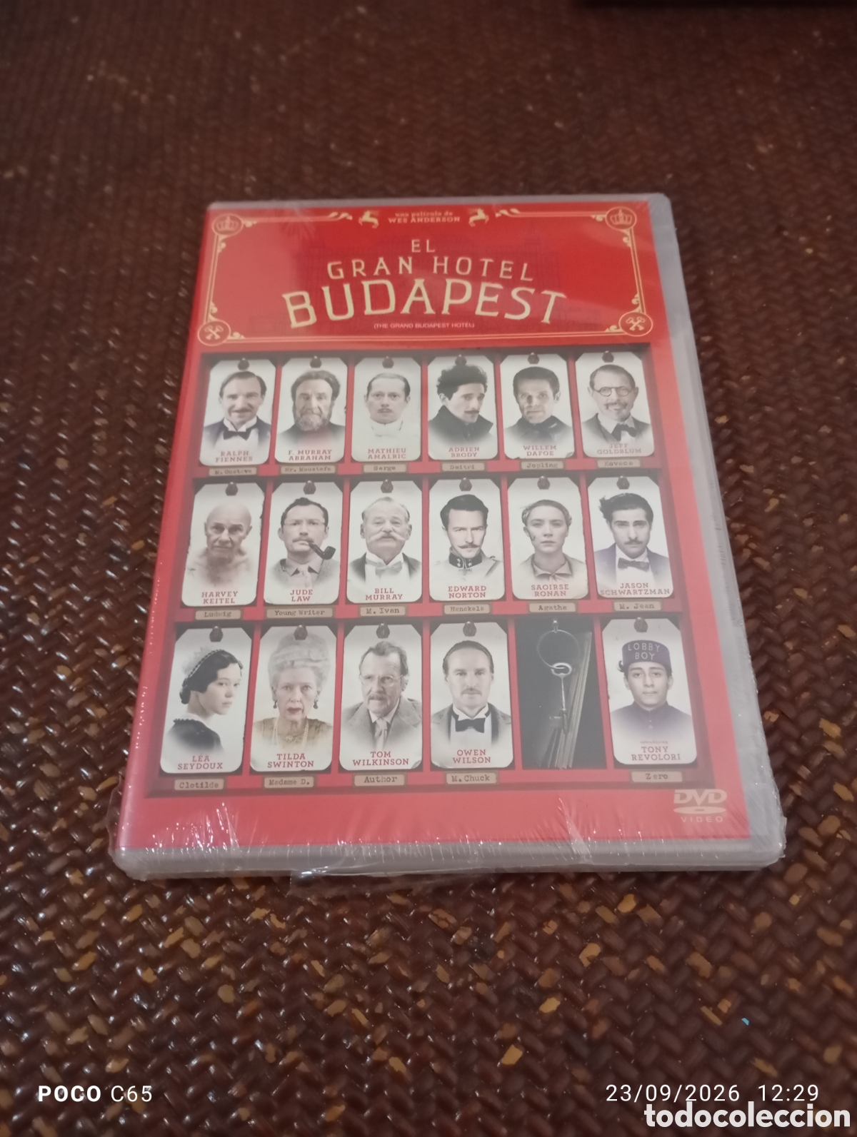 Cine: El gran hotel Budapest precintada