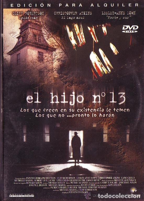 Cine: EL HIJO NUMERO N&ordm; 13 - DVD DESCATALOGADO DE TERROR CON CLIFF ROBERTSON