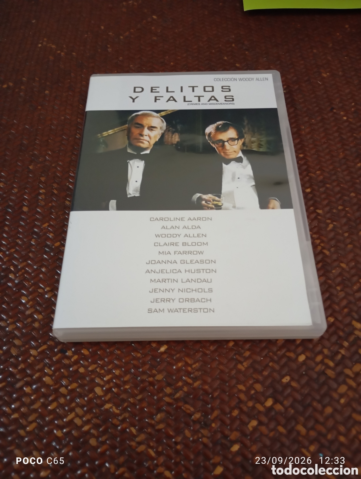 Cine: Delitos y faltas DVD como nuevo