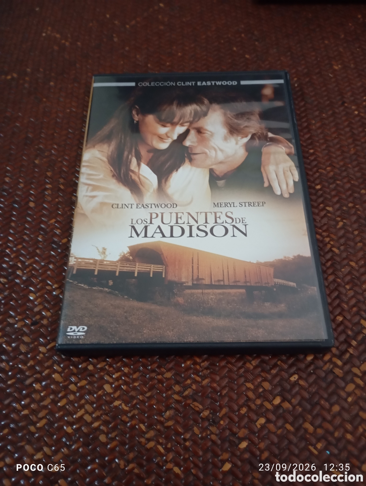 Cine: Los puentes de Madison DVD como nuevo