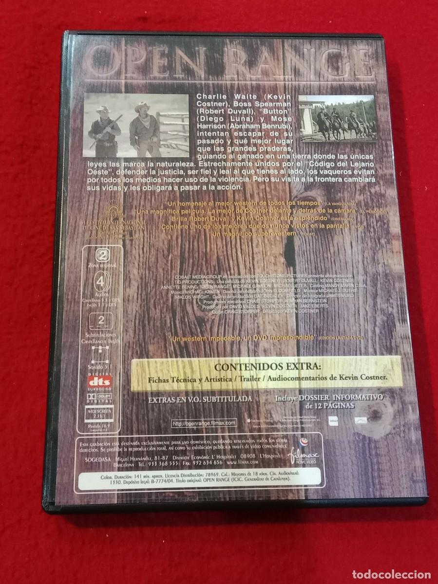 Cine: Open Range - Pel&iacute;cula DVD - Oeste - Foto 2