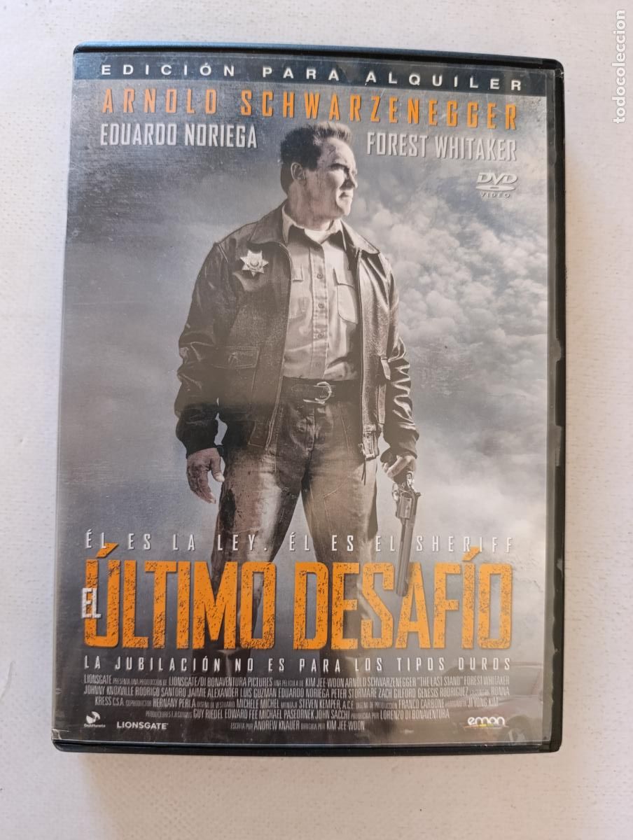 Cine: DVD EL ULTIMO DESAFIO - EDICION ALQUILER - ARNOLD SCHWARZENEGGER - LEER DESCRIPCION (161)