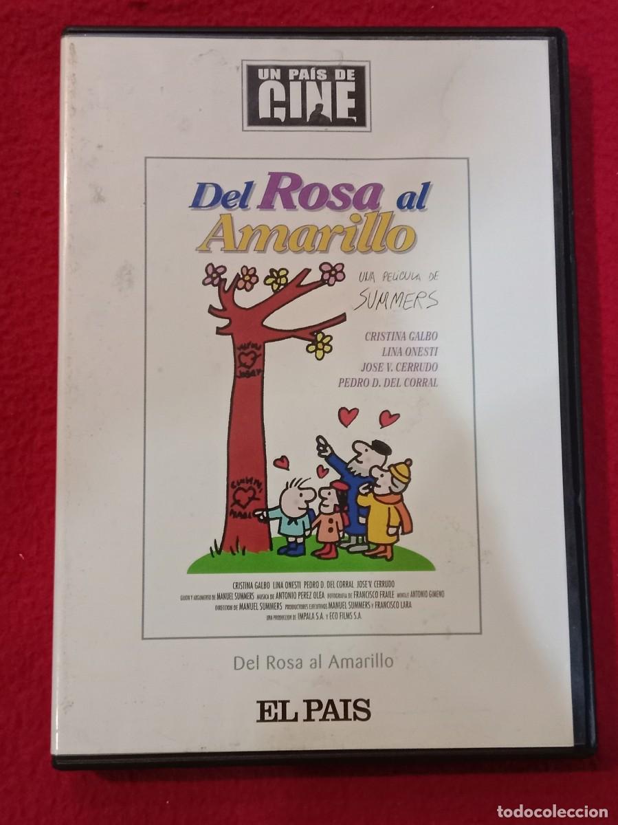Cine: Del Rosa al Amarillo - Pel&iacute;cula DVD - Cine Espa&ntilde;ol