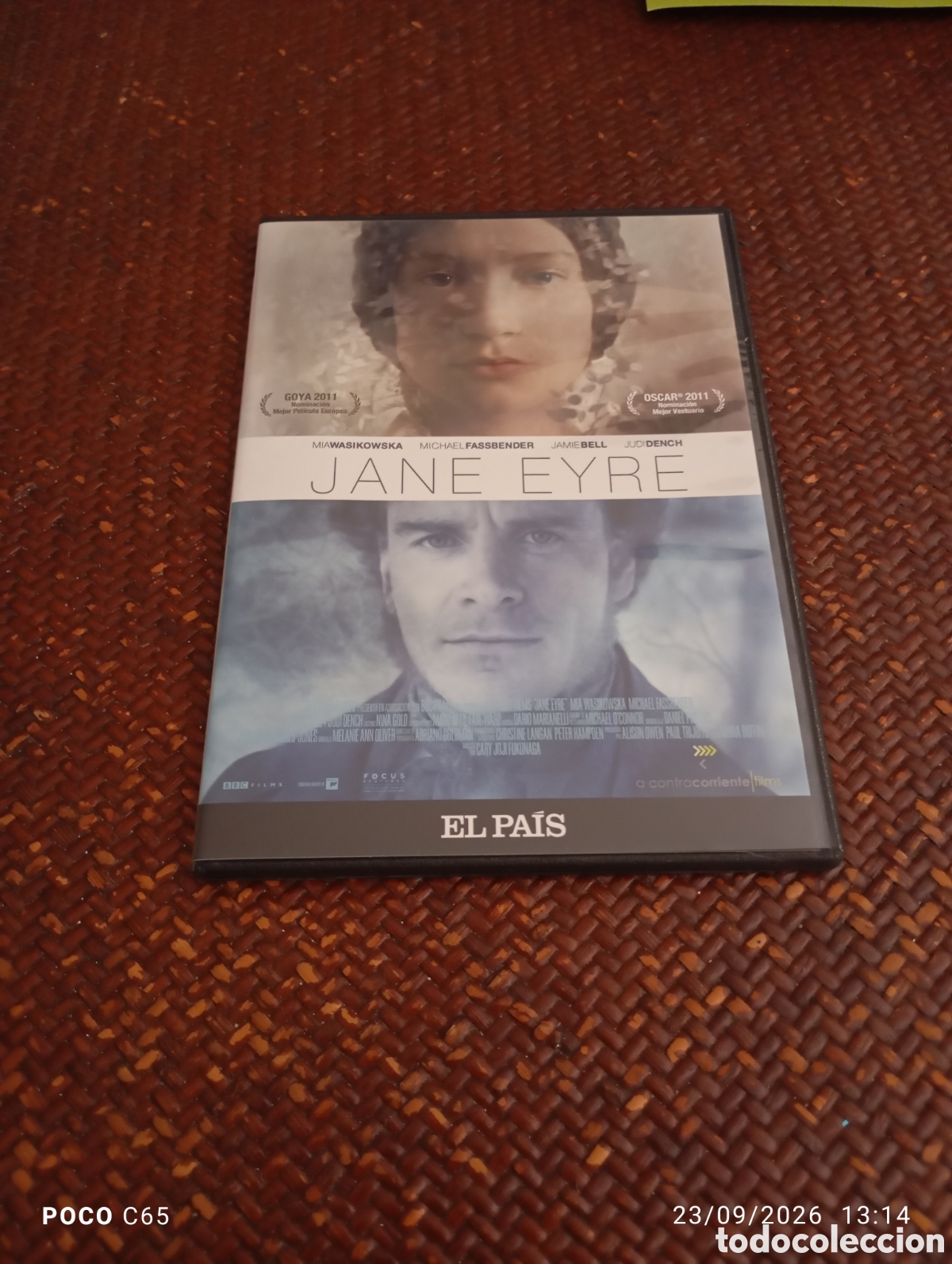 Cine: Jane eyre DVD Slim Michael fassbender