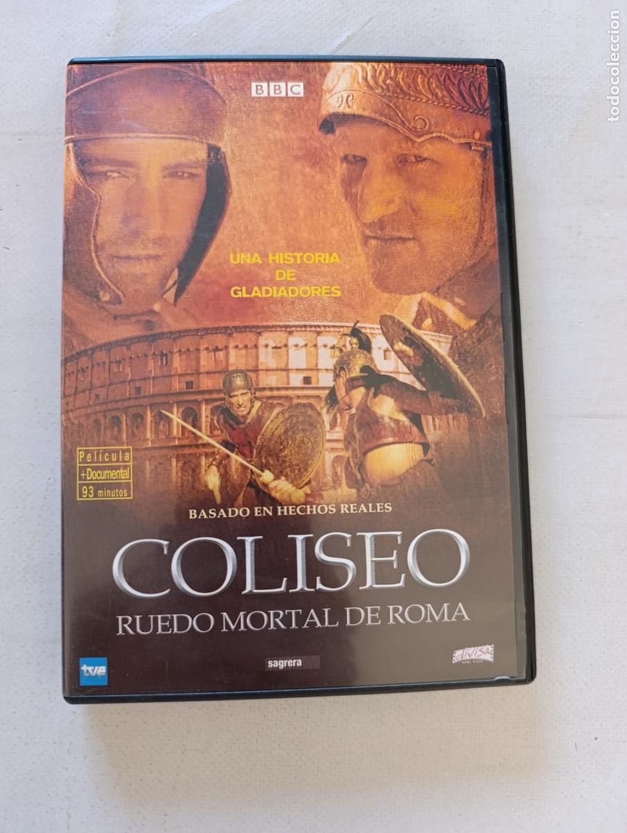 Cine: DVD COLISEO RUEDO MORTAL DE ROMA - BBC (162)