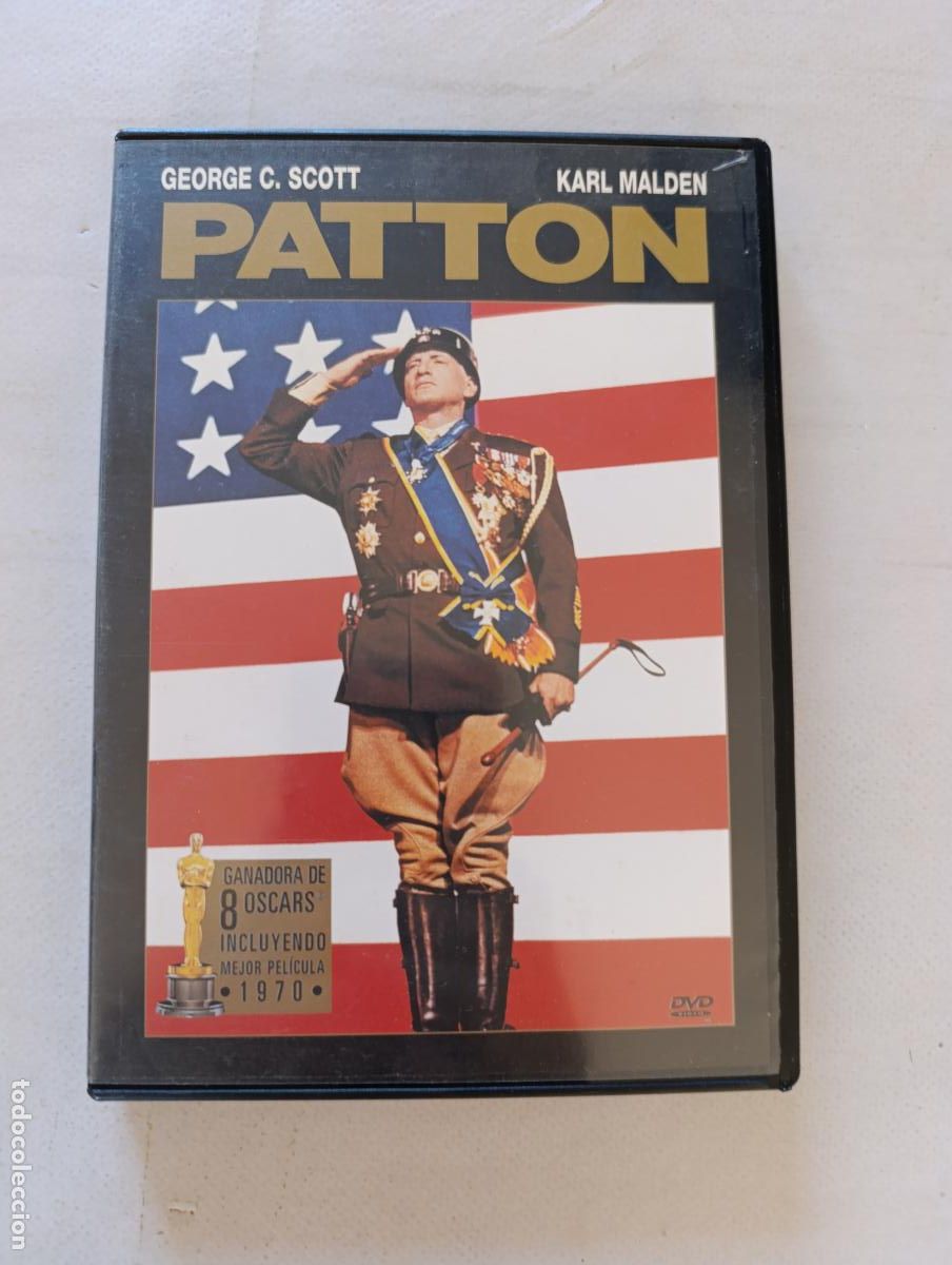 Cine: DVD PATTON - INCLUYE LIBRETO - GEORGE C. SCOTT, KARL MALDEN (162)