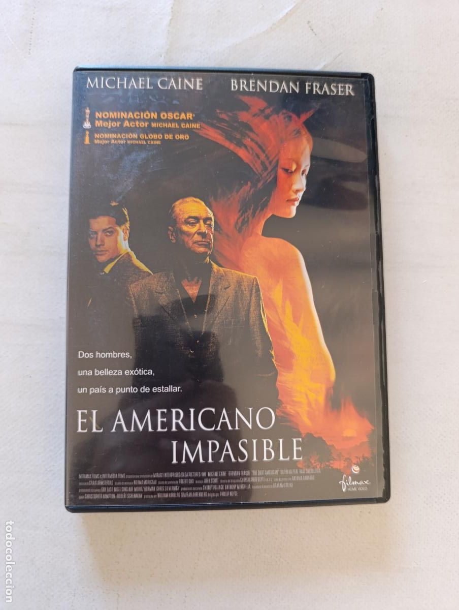 Cine: DVD EL AMERICANO IMPASIBLE - MICHAEL CAINE, BRENDAN FRASER (163)