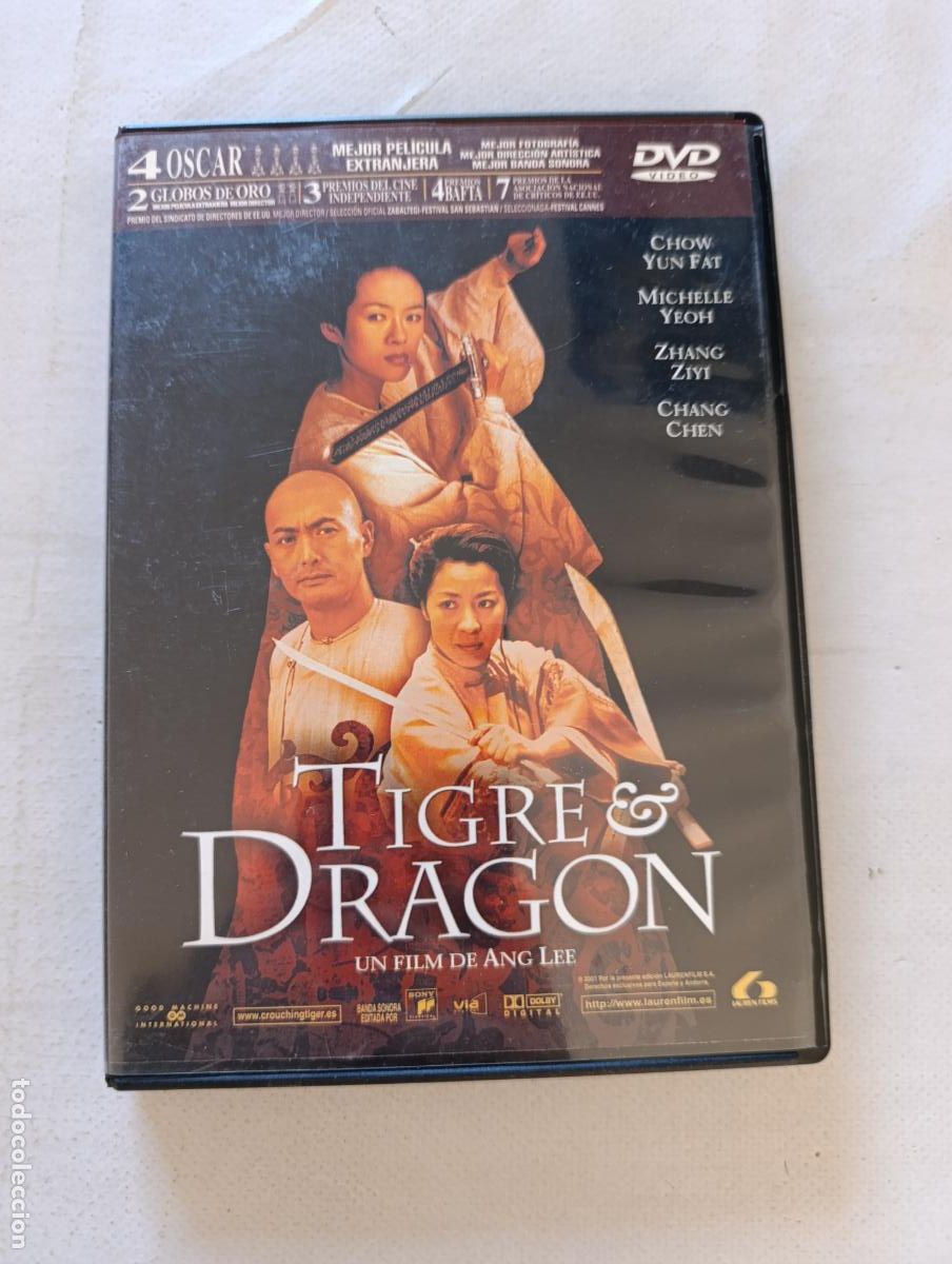 Cine: DVD TIGRE & DRAGON - CHOW YUN FAT (164)