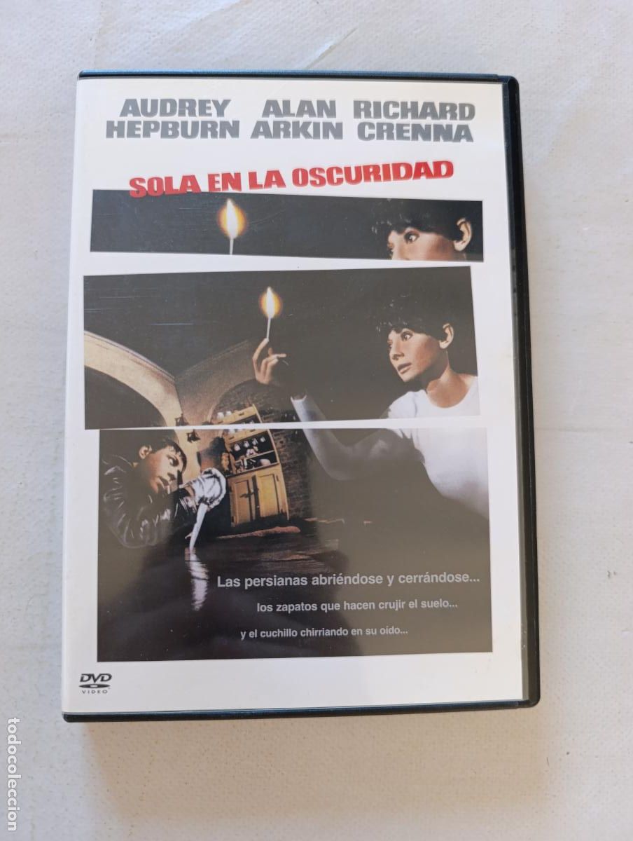 Cine: DVD SOLA EN LA OSCURIDAD - AUDREY HEPBURN (165)