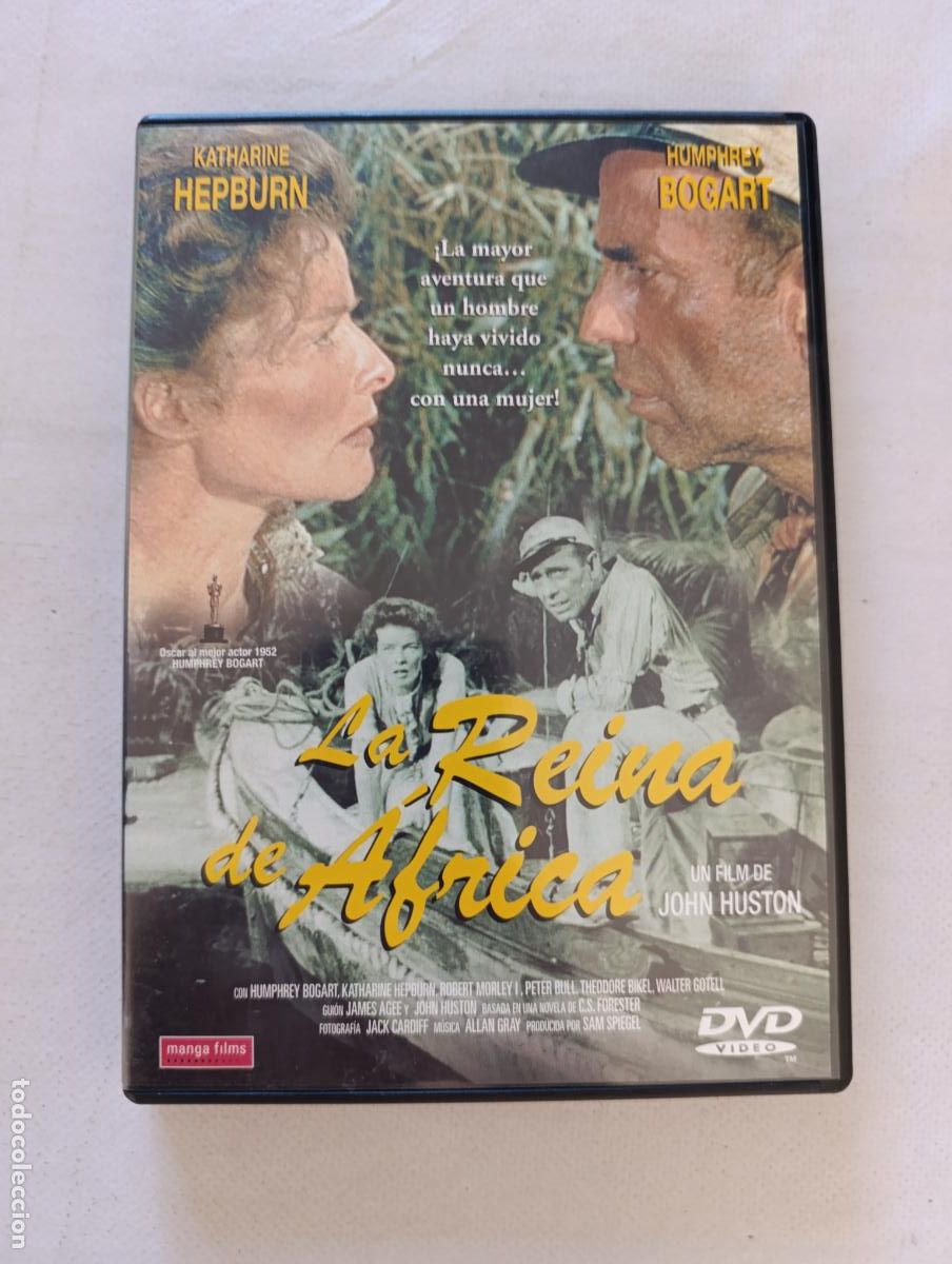 Cine: DVD LA REINA DE AFRICA - KATHARINE HEPBURN, HUMPHREY BOGART (179)