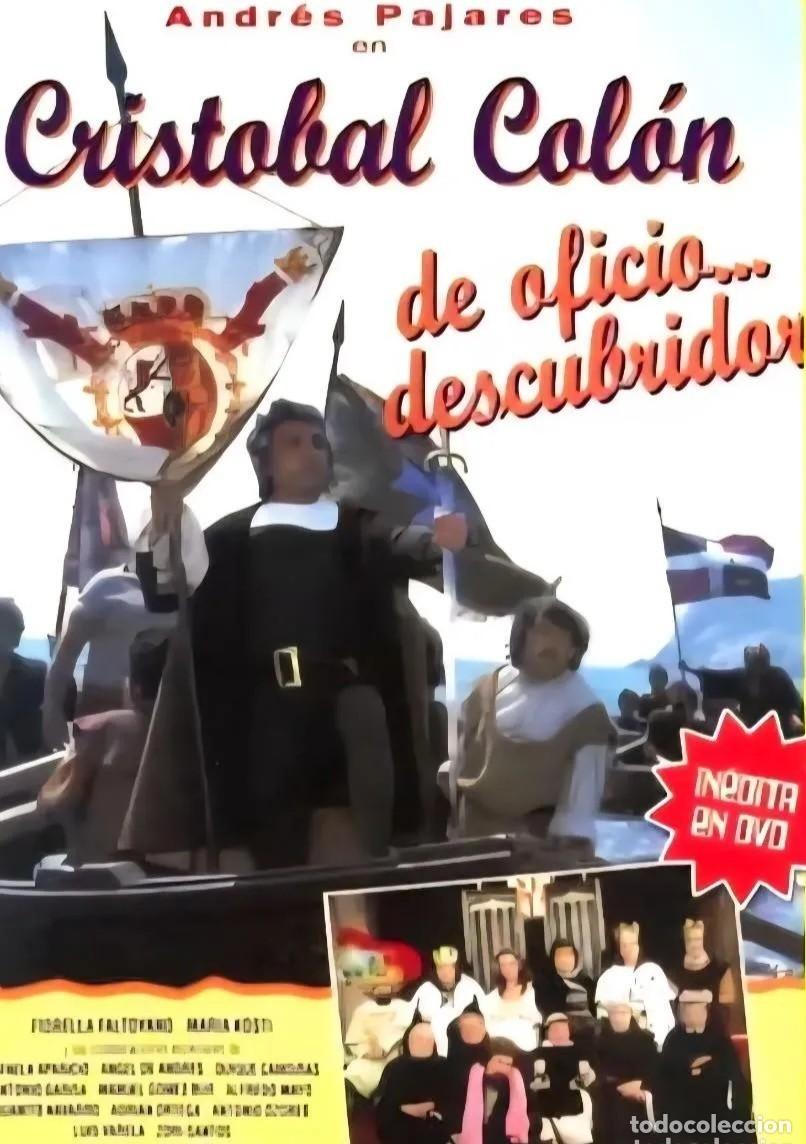 Cine: DVD CRISTOBAL COLON DE OFICIO DESCUBRIDOR (descatalogado,inevito con ANDRES PAJARES,JUANITO NAVARRO