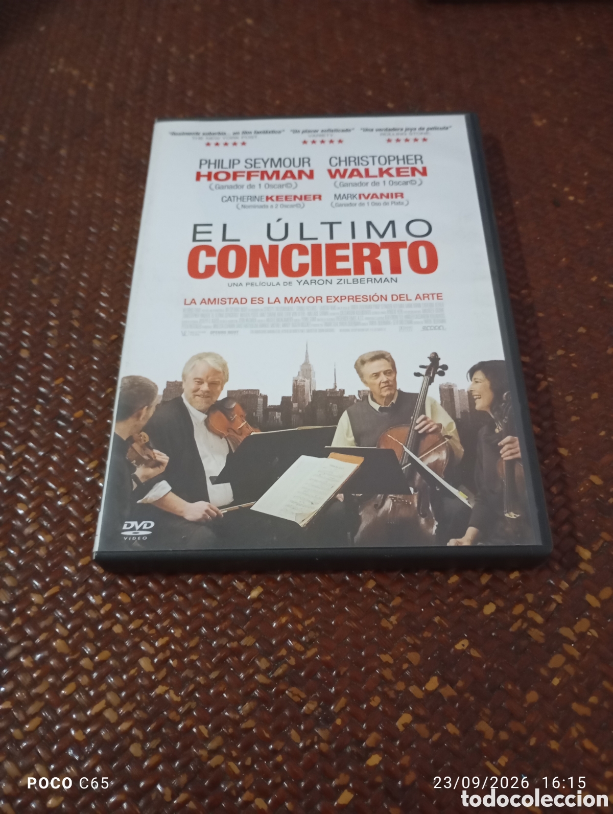 Cine: El &uacute;ltimo concierto DVD