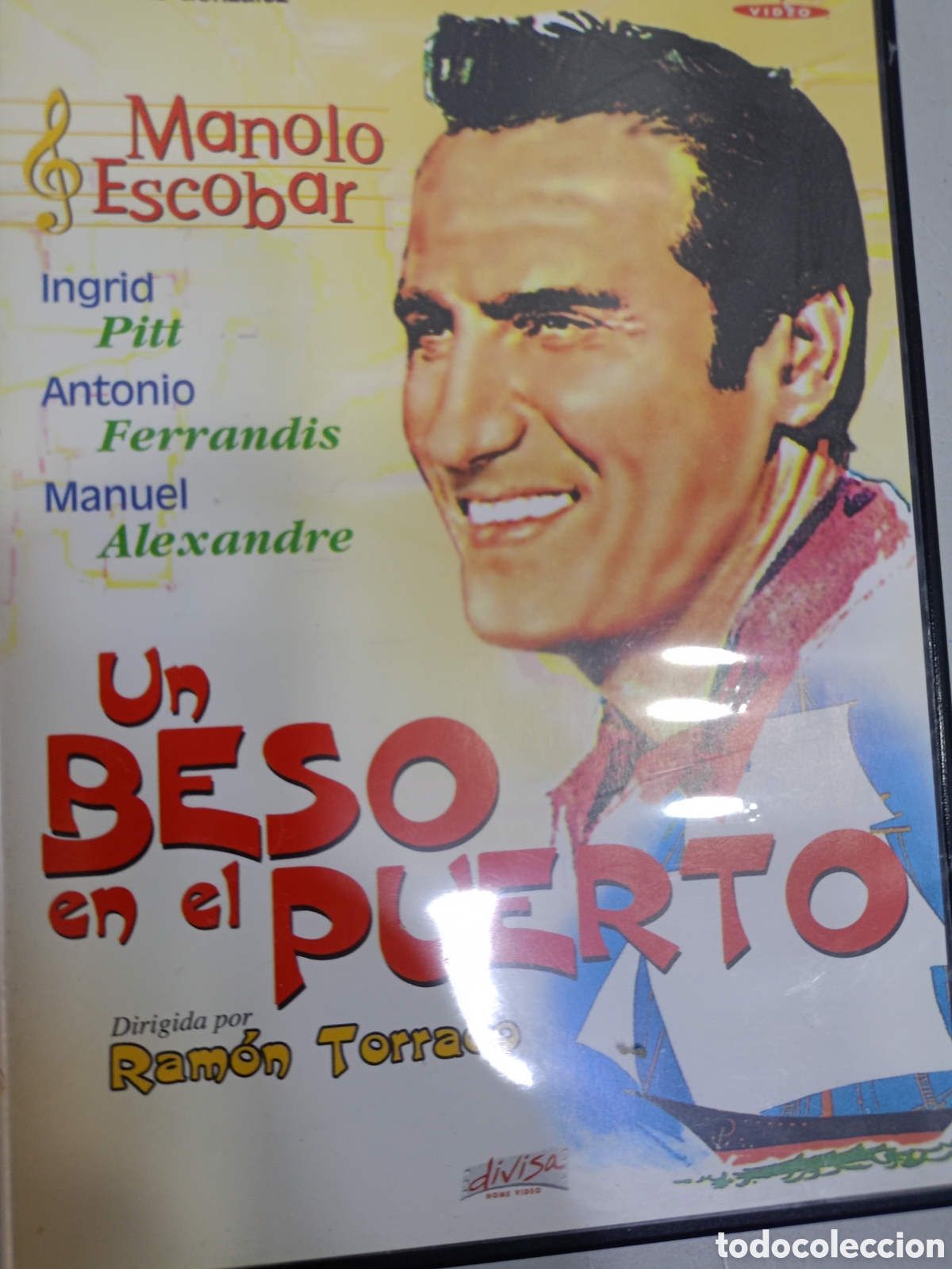 Cine: DVD Un beso en el puerto -
