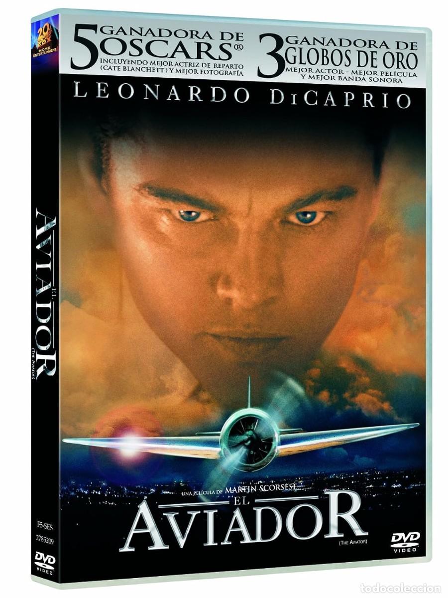 Cine: El aviador DVD Leonardo DiCaprio Martin Scorsese Cate Blanchett Kate Beckinsale 5 oscars 3 globos de