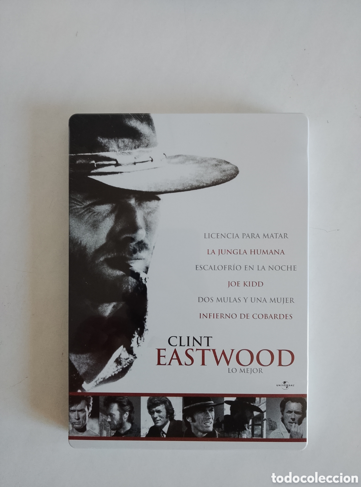 Cine: PACK 6 PELICULA DVD COLECCI&Oacute;N CLINT EASTWOOD STEELBOOK SIN ABRIR PRECINTADA