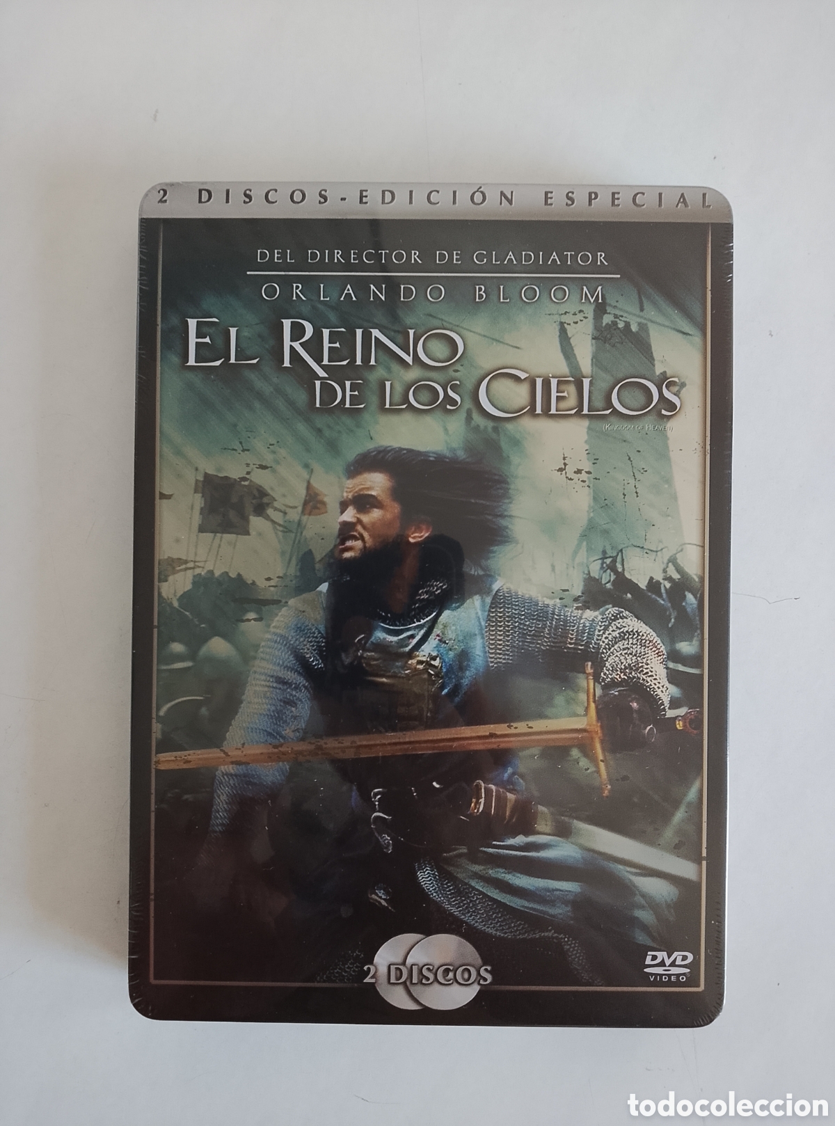 Cine: PELICULA DVD EL REINO DE LOS CIELOS (EDICI&Oacute;N ESPECIAL 2 DISCOS) STEELBOOK SIN ABRIR PRECINTADA
