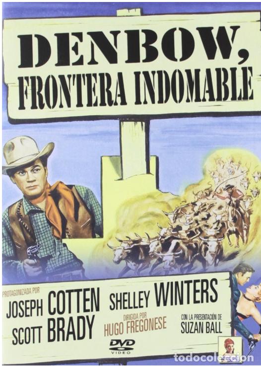 Cine: Denbow, Frontera Indomable DVD Como nuevo